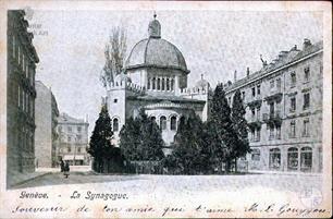 Switzerland, Synagogue in Geneva
